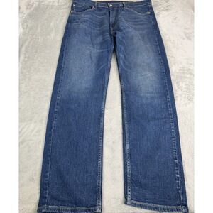 Levi's 505 Regular Fit Straight Jeans Men's Size 38X32 Blue